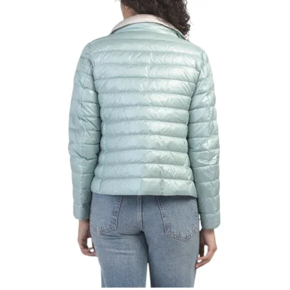 HERNO Drawstring Neck Quilted Jacket